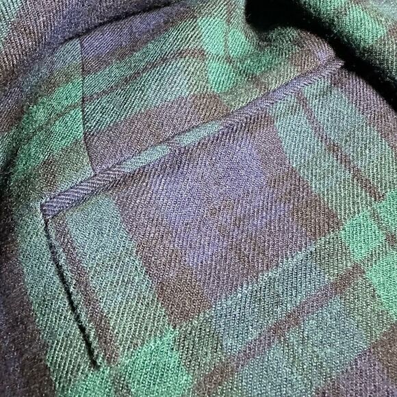 Polo Ralph Lauren Black Watch Plaid Virgin Wool Single Breasted Sport Coat - Picture 10 of 16